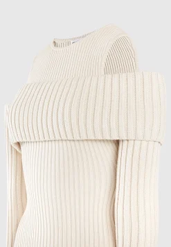 Overlay Knitted Midaxi Dress -^Manière De Voir Discount
