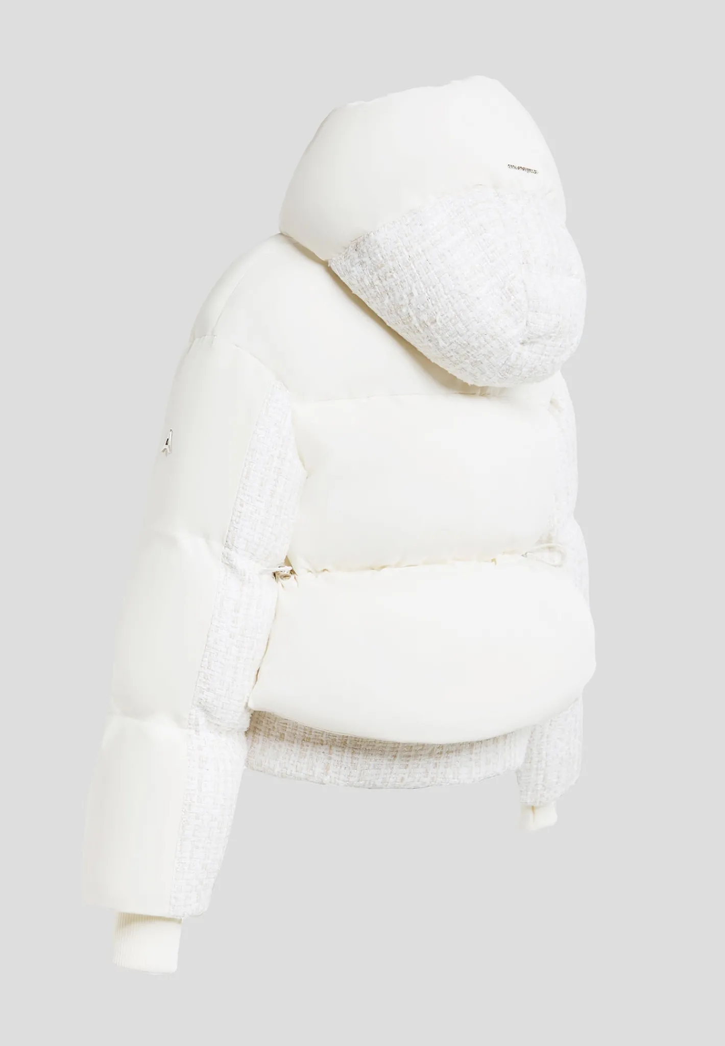 Oversized Tweed Puffer Jacket -^Manière De Voir Sale