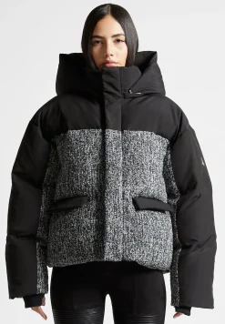 Oversized Tweed Puffer Jacket -^Manière De Voir Clearance