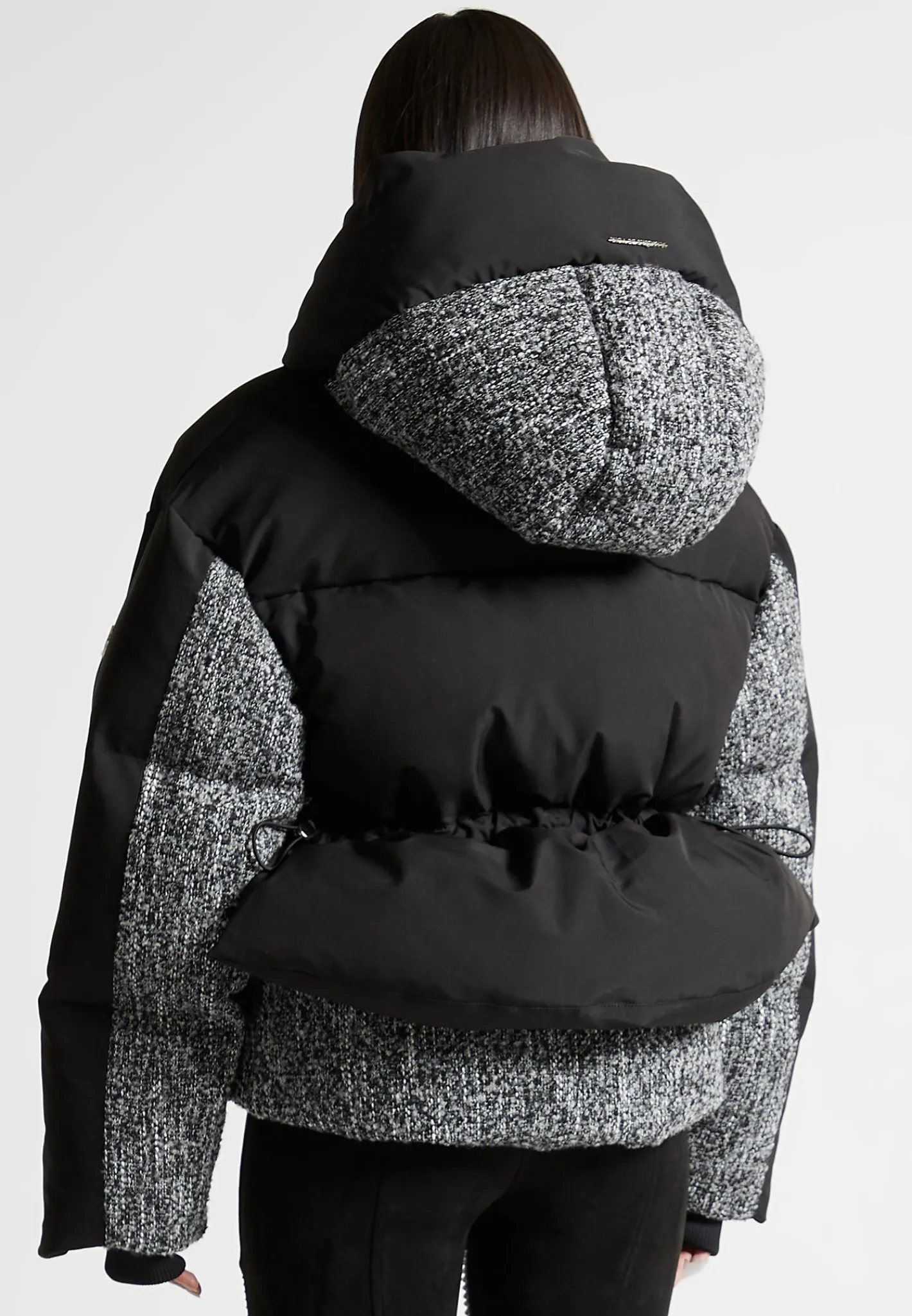 Oversized Tweed Puffer Jacket -^Manière De Voir Clearance