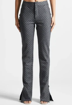 Pinstripe Mini Flared Trousers -^Manière De Voir Sale