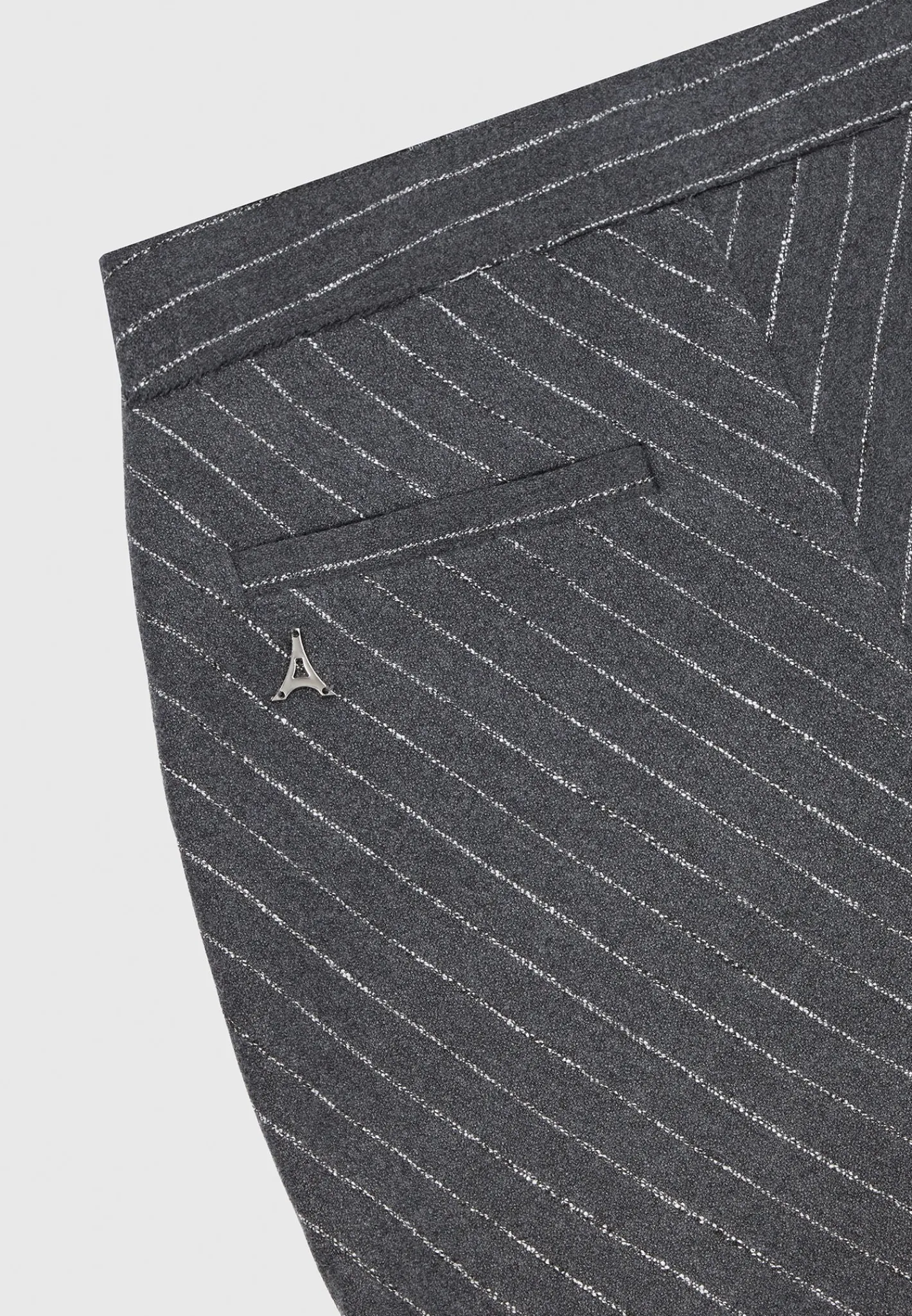 Pinstripe Mini Flared Trousers -^Manière De Voir Sale