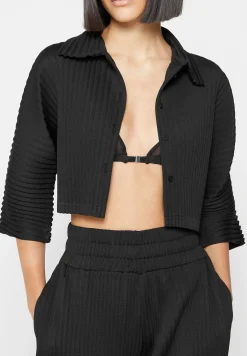 Pleated Cropped Shirt -^Manière De Voir Outlet