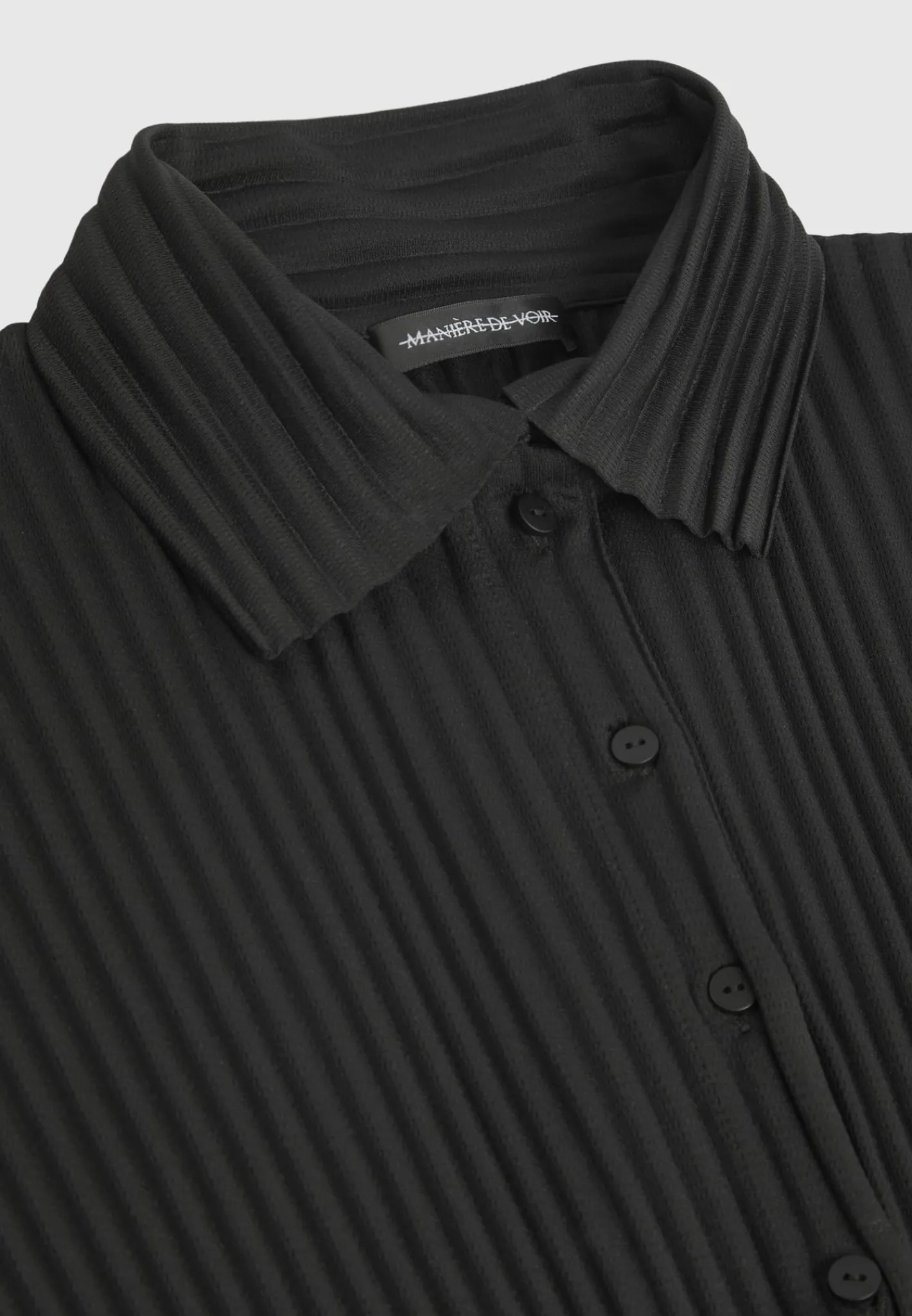 Pleated Cropped Shirt -^Manière De Voir Outlet