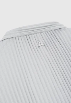 Pleated Shirt - Iced Grey^Manière De Voir Online