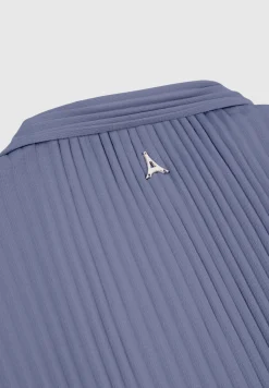 Pleated Shirt - Steel Blue^Manière De Voir New