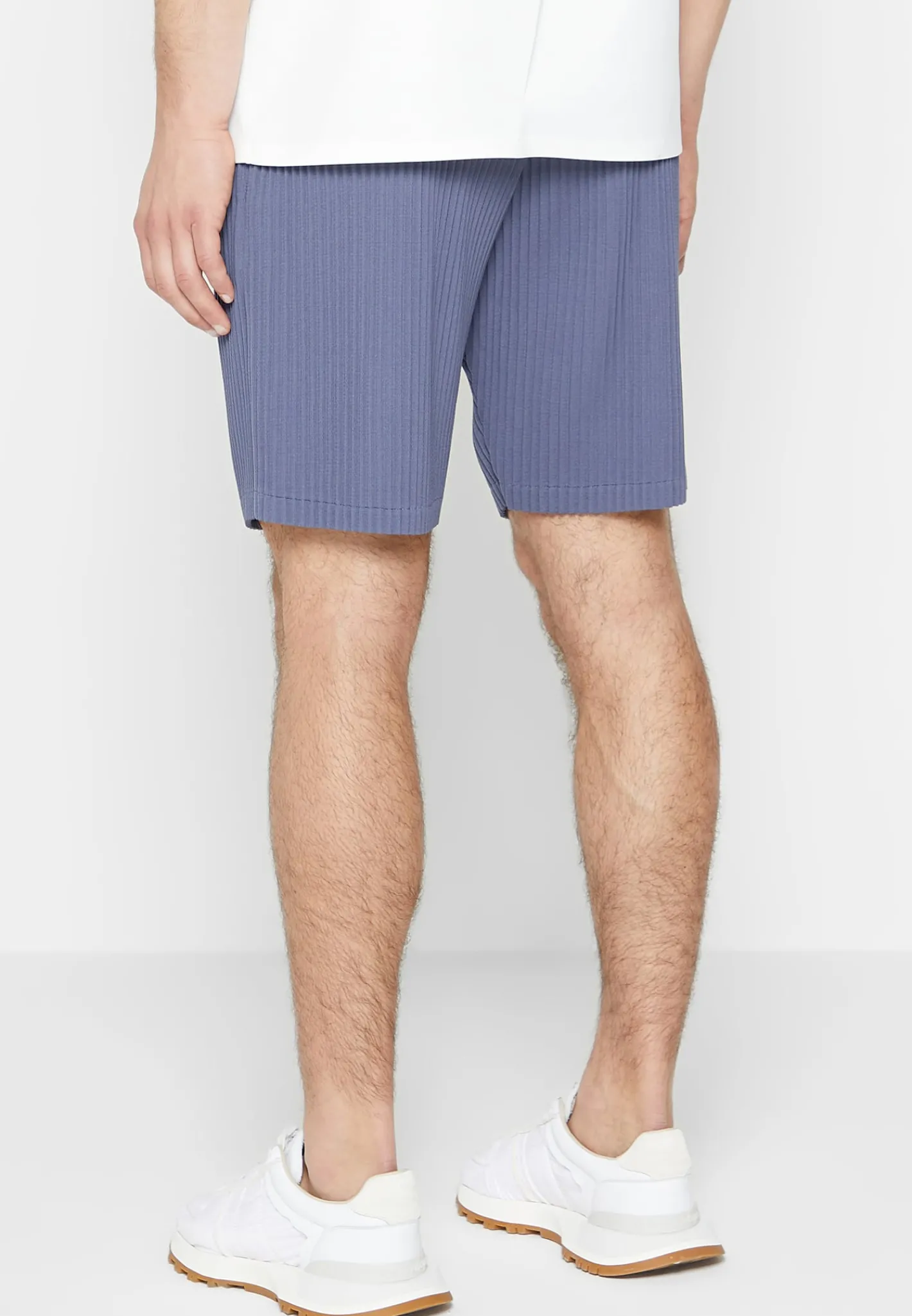 Pleated Shorts - Steel^Manière De Voir Sale