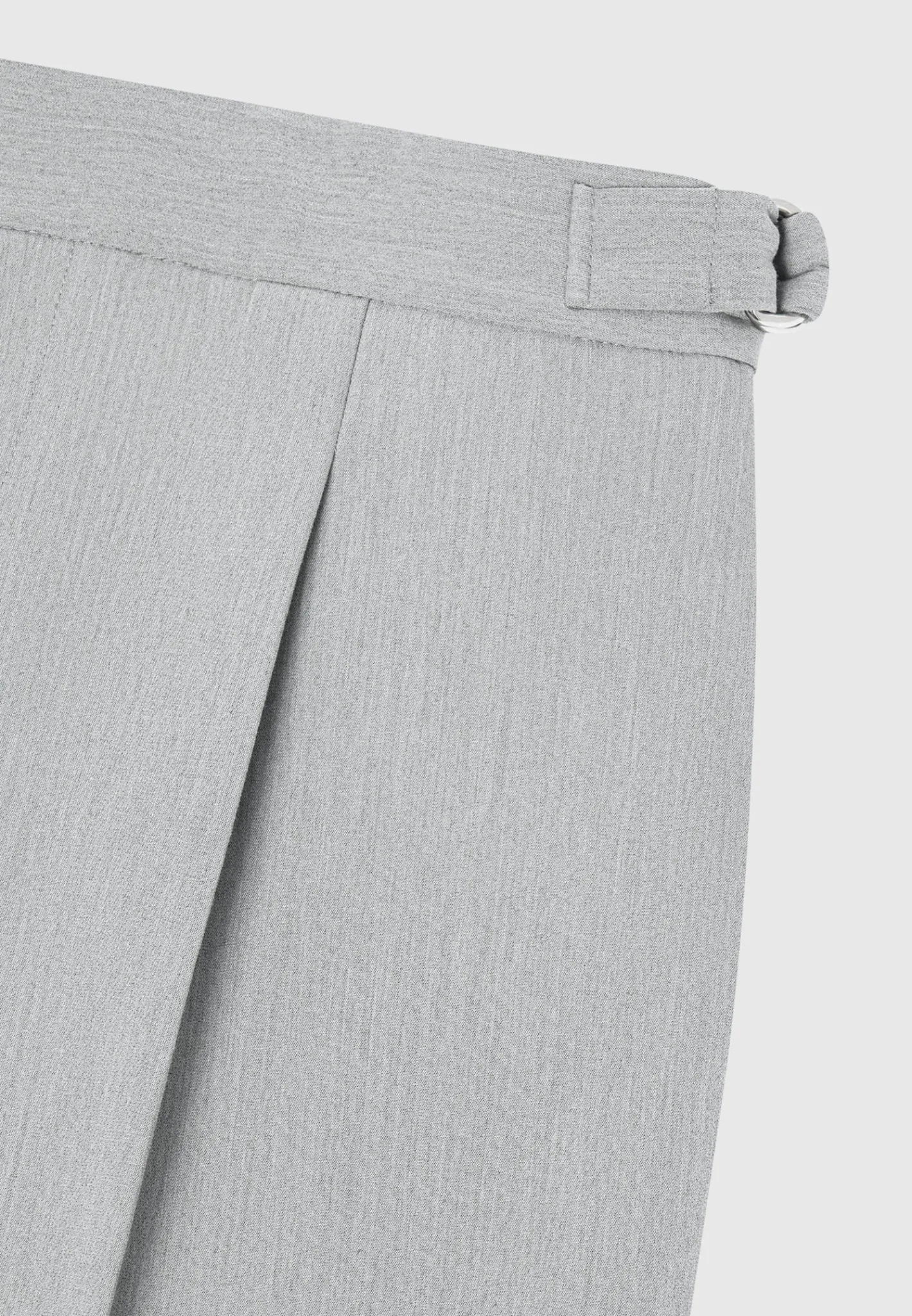 Pleated Tailored Trousers - Light Grey^Manière De Voir Outlet
