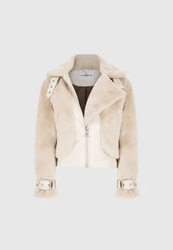 Plush Jacket with Lapel -^Manière De Voir Online