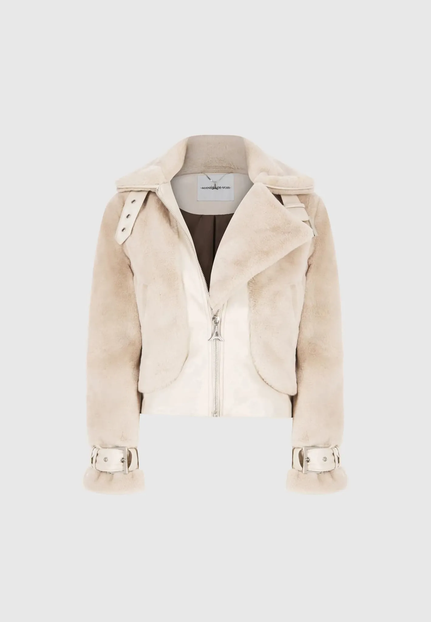 Plush Jacket with Lapel -^Manière De Voir Online