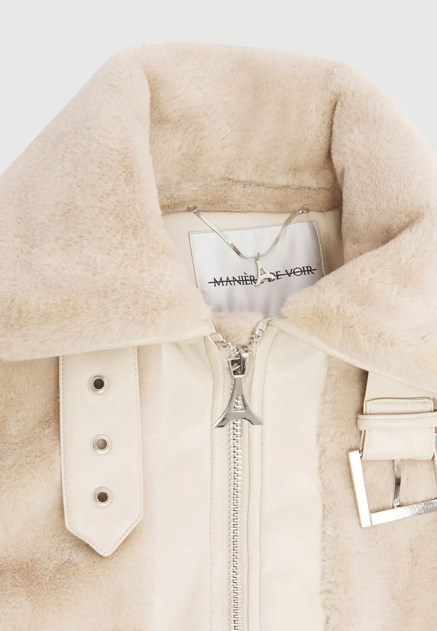 Plush Jacket with Lapel -^Manière De Voir Online