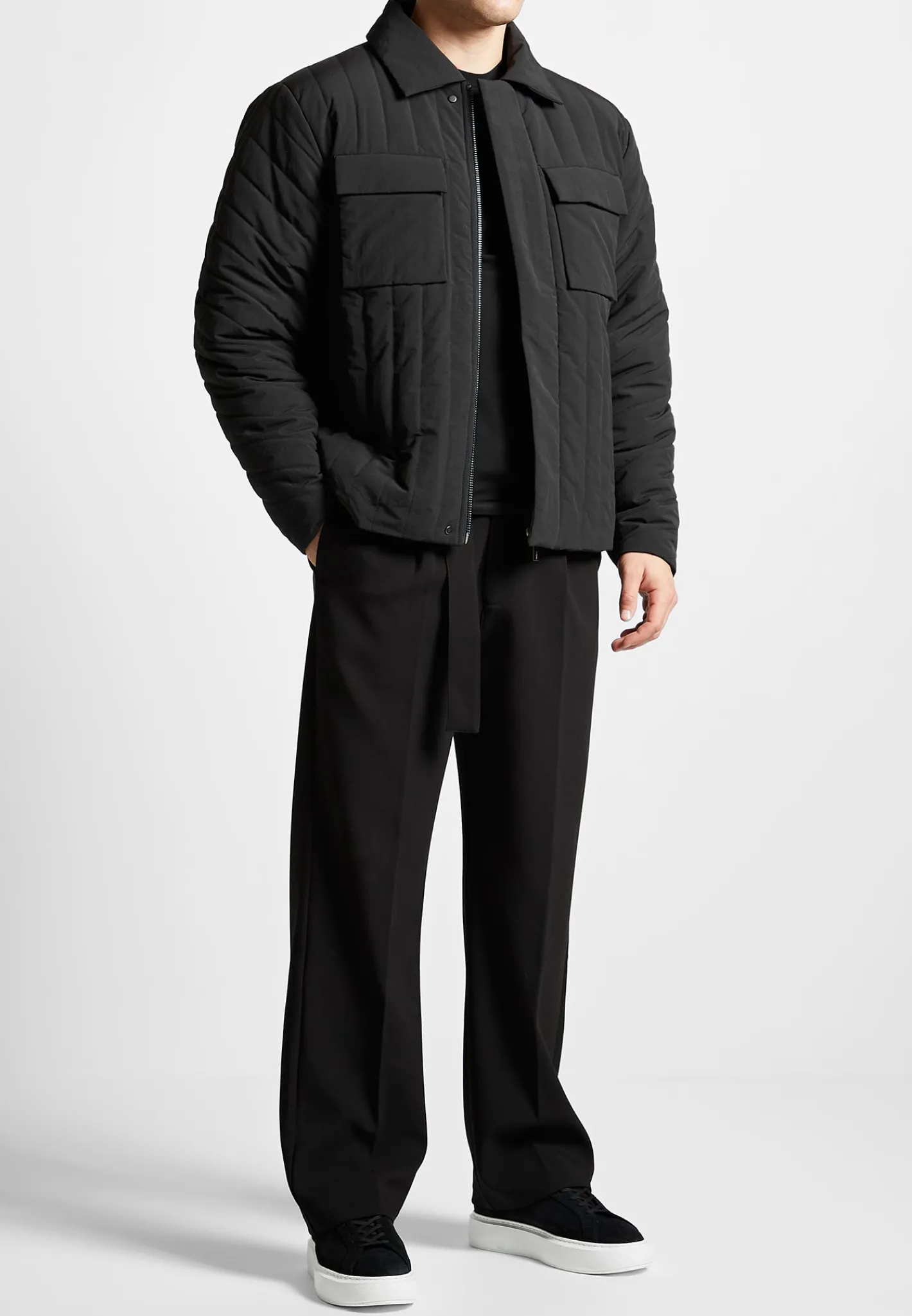 Quilted Harrington Jacket -^Manière De Voir New