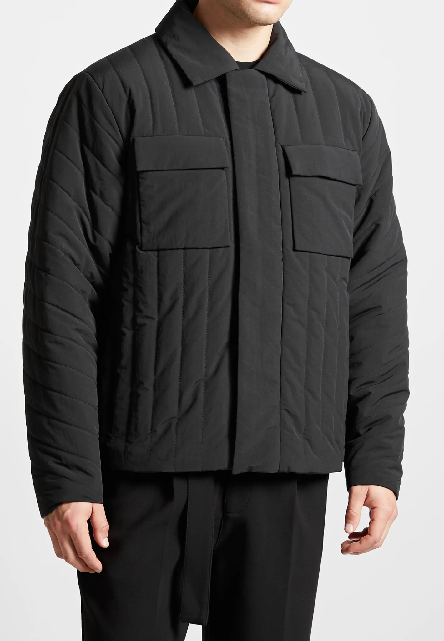 Quilted Harrington Jacket -^Manière De Voir New