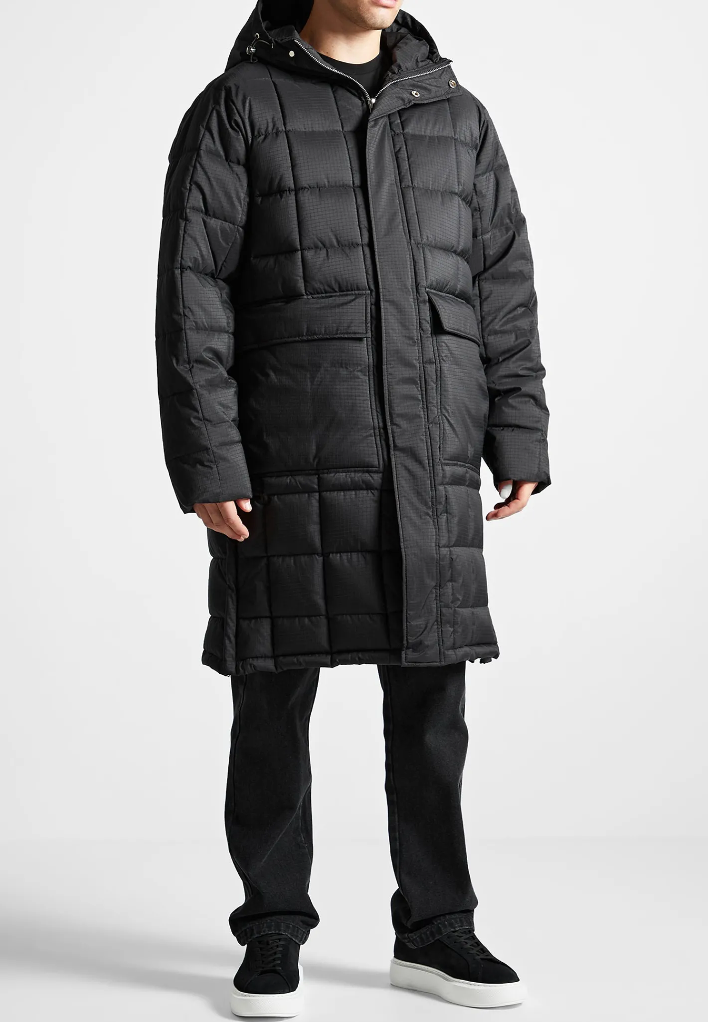 Quilted Longline Puffer Coat -^Manière De Voir Outlet
