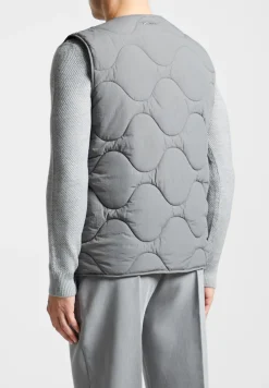 Quilted Pattern Gilet -^Manière De Voir Online