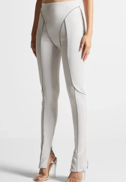 Reflective Piped Leggings -^Manière De Voir Fashion