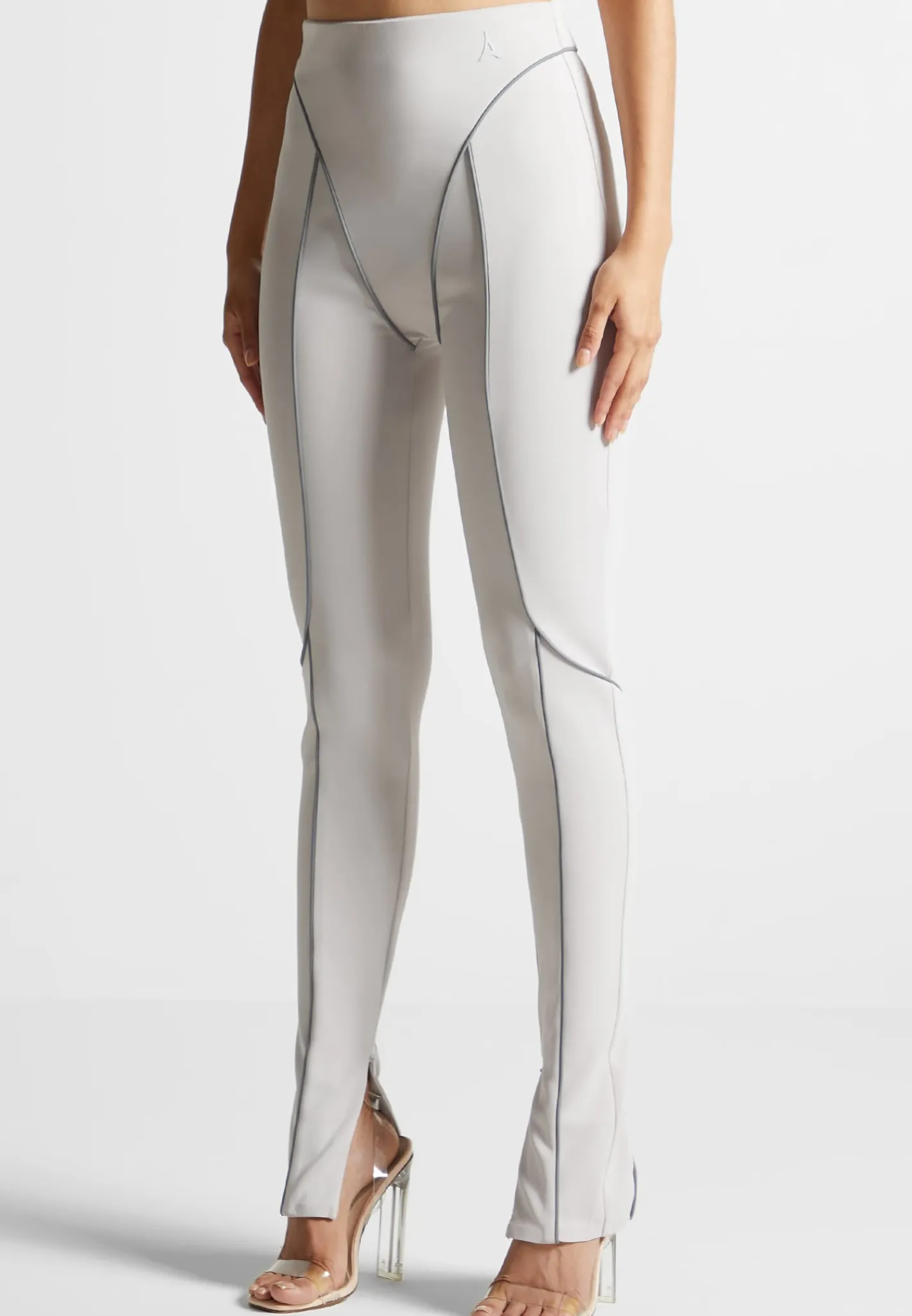 Reflective Piped Leggings -^Manière De Voir Fashion