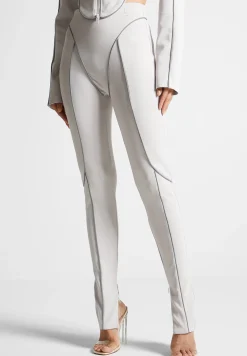 Reflective Piped Leggings -^Manière De Voir Fashion