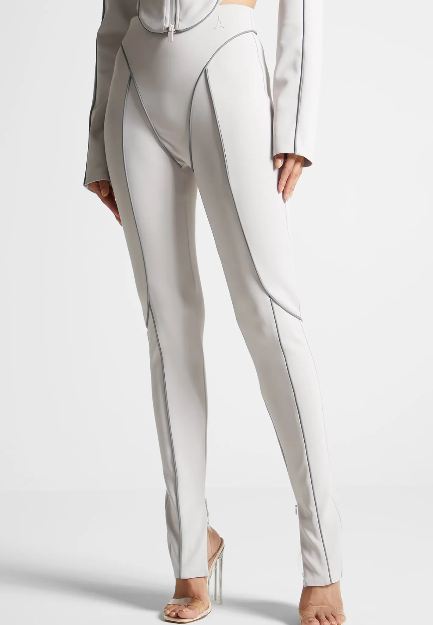 Reflective Piped Leggings -^Manière De Voir Fashion