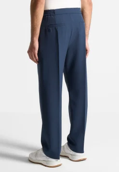 Relaxed Tailored Trousers with Pleat -^Manière De Voir Online