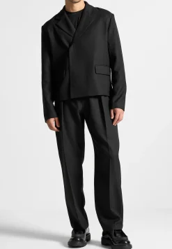 Relaxed Tailored Trousers with Pleat -^Manière De Voir Clearance