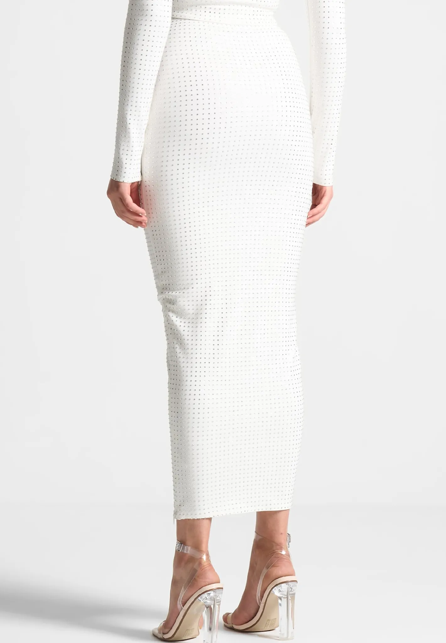 Rhinestone Bandage Midaxi Skirt -^Manière De Voir Best