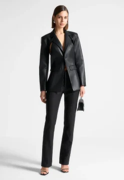 Rhinestone Tailored Straight Leg Trousers -^Manière De Voir Outlet