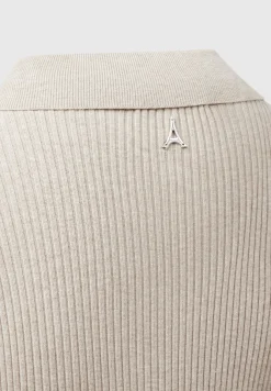 Ribbed Knit Long Sleeve Playsuit -^Manière De Voir Clearance