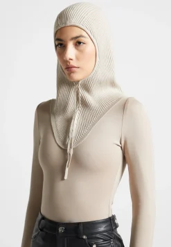 Ribbed Knitted Snood -^Manière De Voir Discount