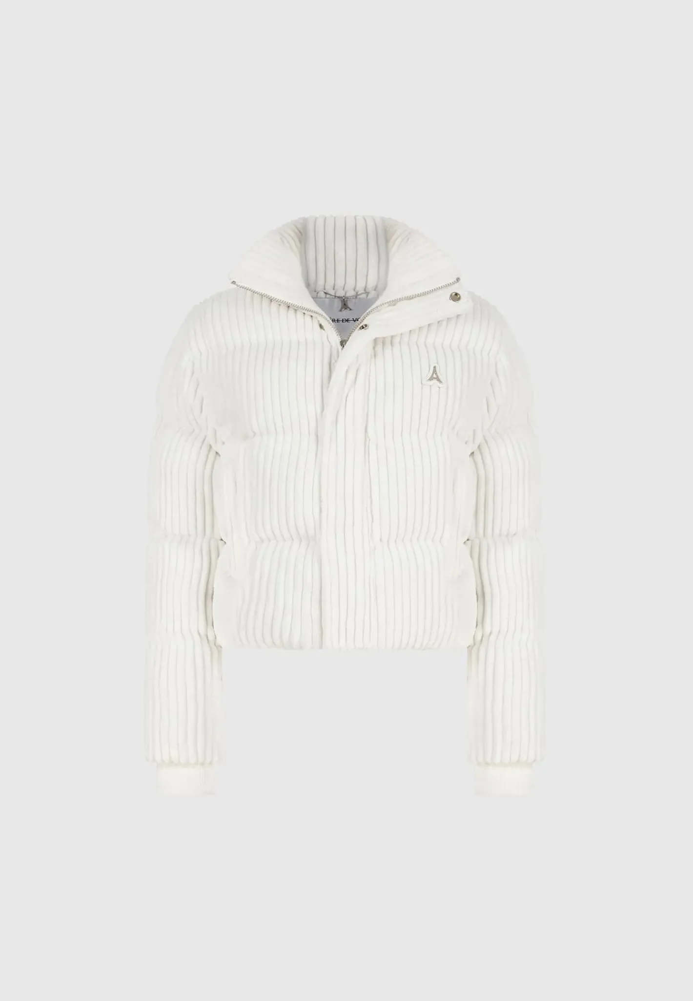 Ribbed Velour Puffer Jacket -^Manière De Voir Clearance