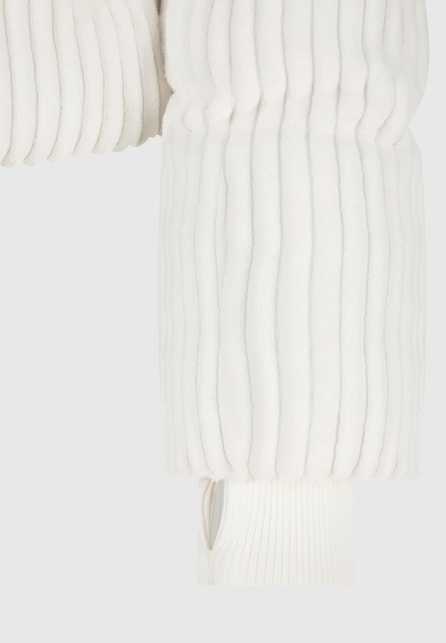 Ribbed Velour Puffer Jacket -^Manière De Voir Clearance