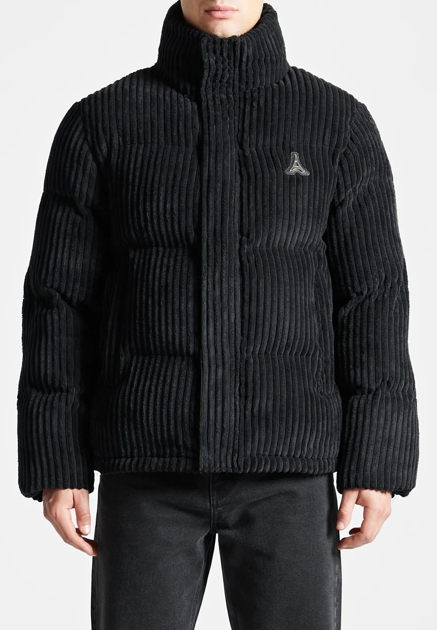 Ribbed Velour Puffer Jacket -^Manière De Voir Outlet