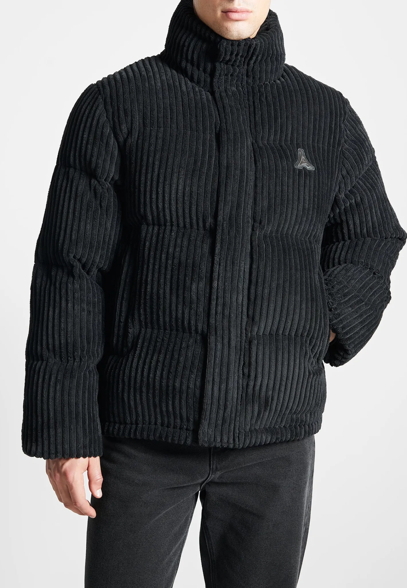 Ribbed Velour Puffer Jacket -^Manière De Voir Outlet
