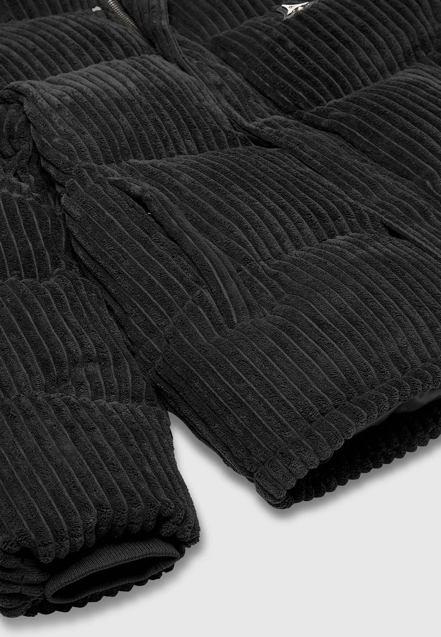 Ribbed Velour Puffer Jacket -^Manière De Voir Outlet