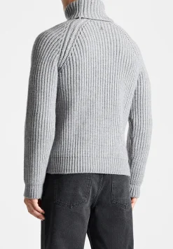 Roll Neck Chunky Knit Jumper -^Manière De Voir Clearance