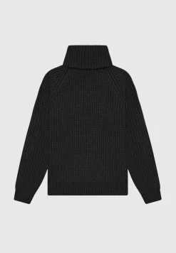 Roll Neck Chunky Knit Jumper -^Manière De Voir Hot