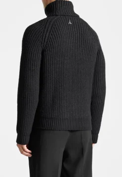 Roll Neck Chunky Knit Jumper -^Manière De Voir Hot
