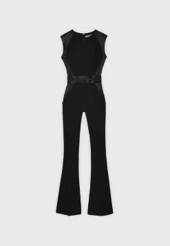 Satin Contour Flared Jumpsuit -^Manière De Voir Online