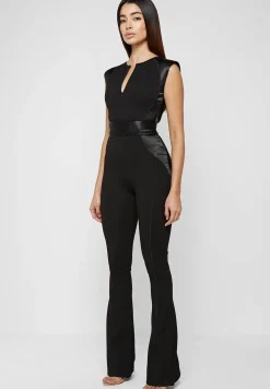 Satin Contour Flared Jumpsuit -^Manière De Voir Online