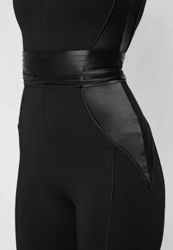 Satin Contour Flared Jumpsuit -^Manière De Voir Online