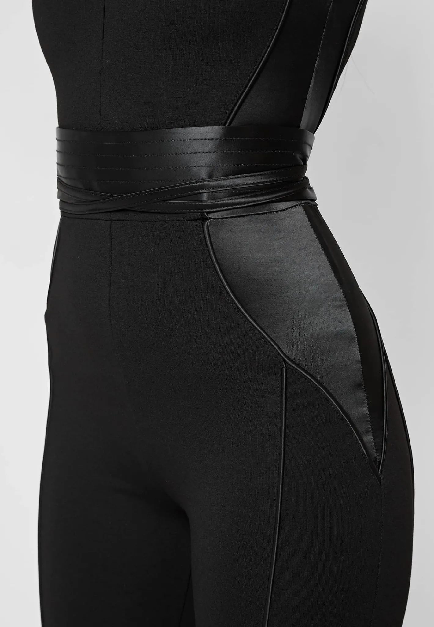 Satin Contour Flared Jumpsuit -^Manière De Voir Online