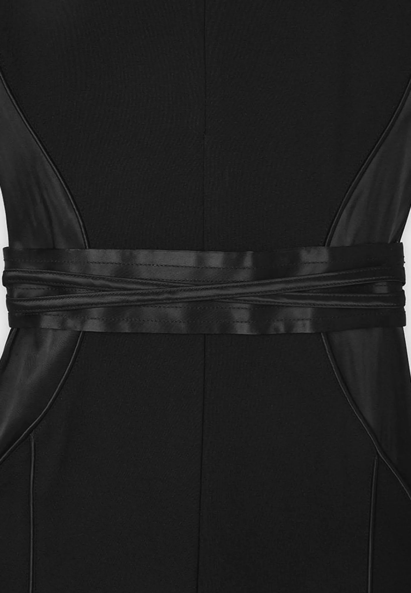 Satin Contour Flared Jumpsuit -^Manière De Voir Online