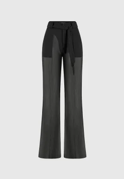 Sheer Trousers with Belt -^Manière De Voir Hot