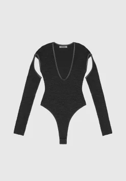 Shirred Cut Out Bodysuit -^Manière De Voir Best