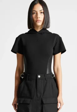 Short Sleeve Bodysuit with Hood -^Manière De Voir Online
