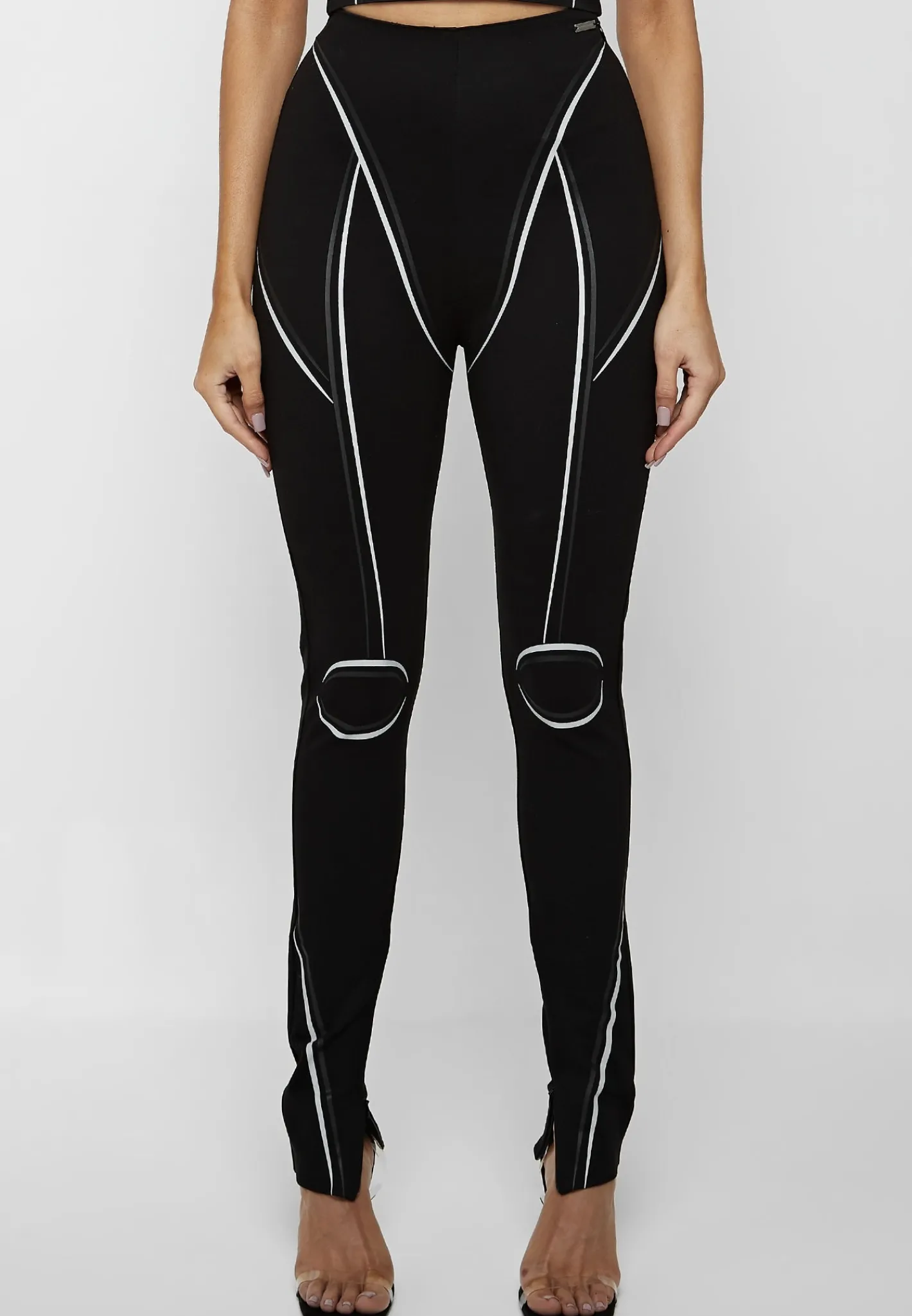 Sketch High Waisted Bandage Leggings -^Manière De Voir Clearance