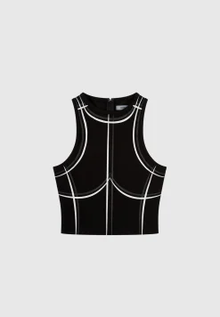 Sketch Racer Crop Top -^Manière De Voir Best