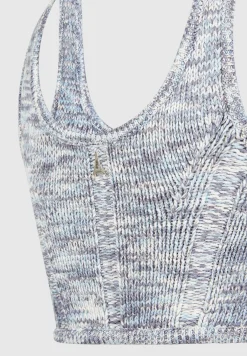 Space Dye Knit Corset Top -^Manière De Voir Clearance