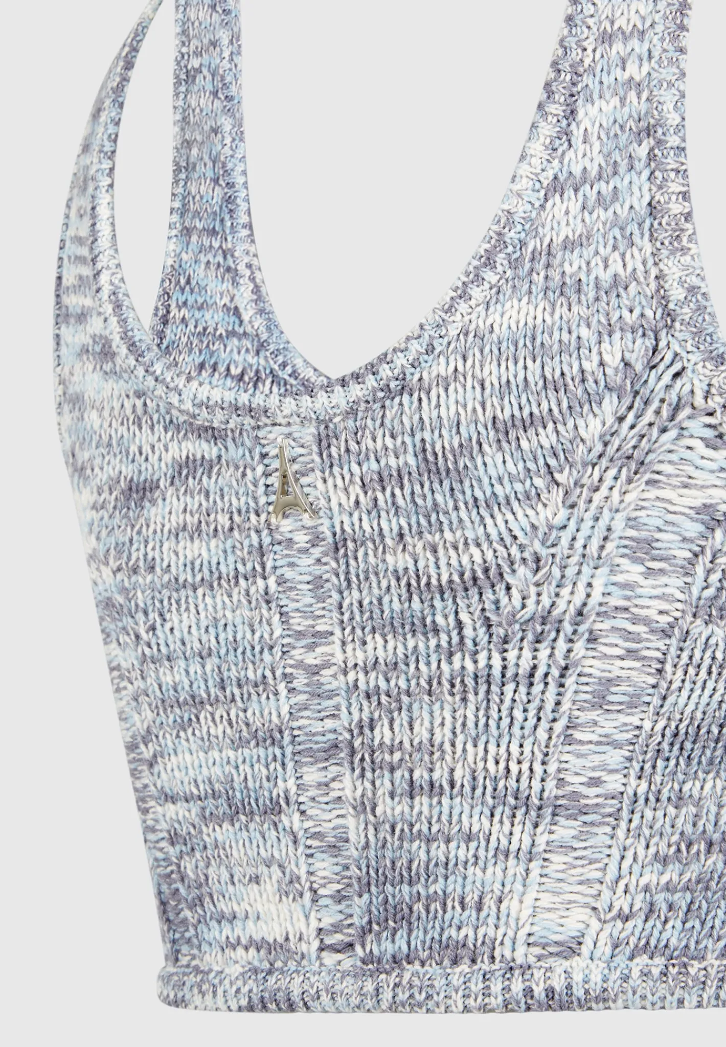 Space Dye Knit Corset Top -^Manière De Voir Clearance