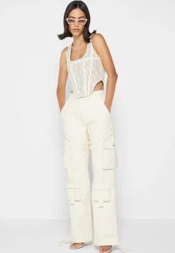 Strap Detail Cargo Pants -^Manière De Voir Sale